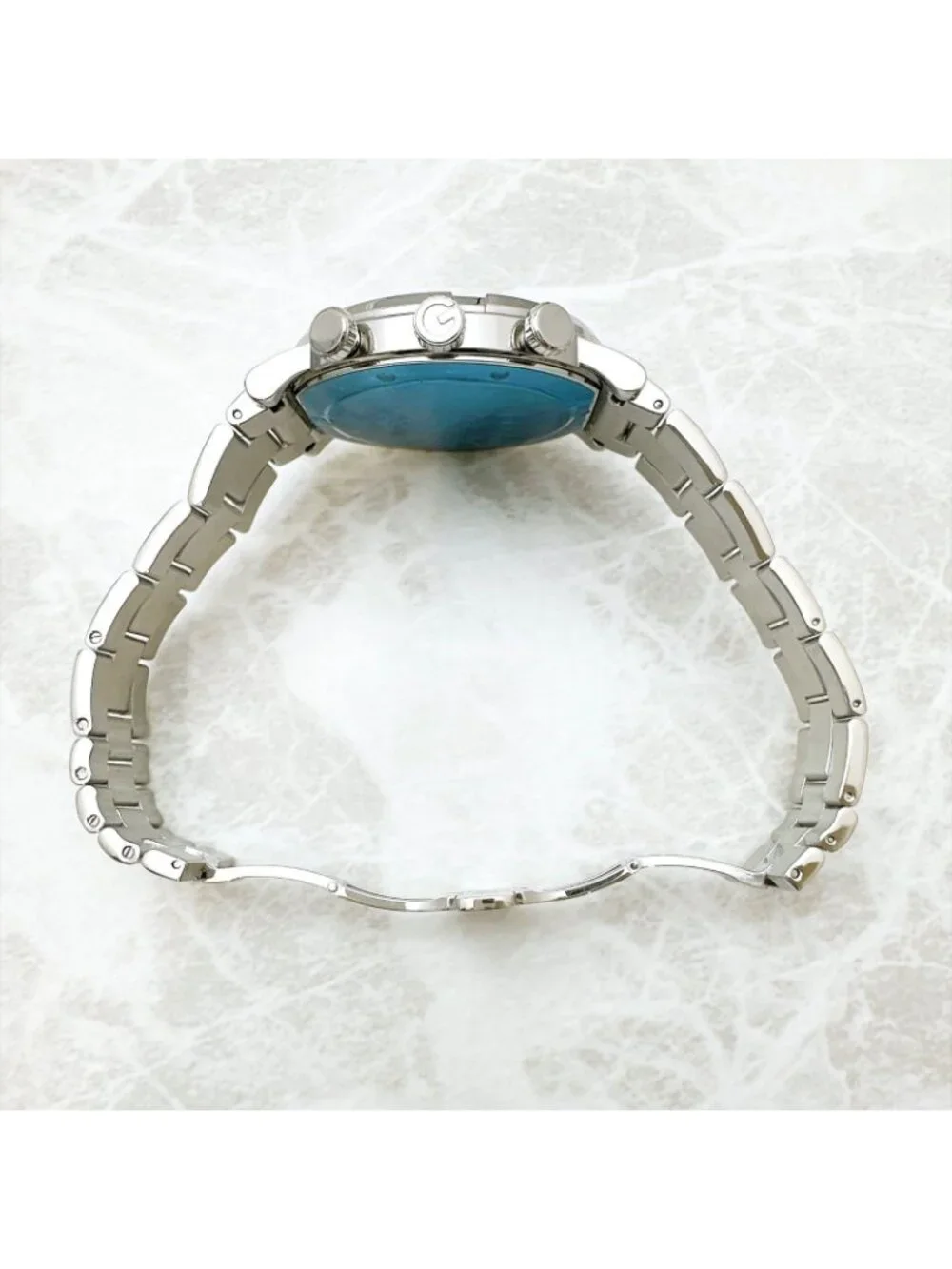 Gucci Chrono Watch Quartz Stainless Steel with Booklet